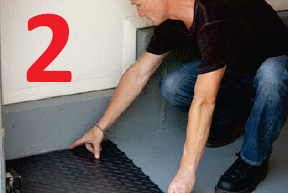 how to install racedeck floor step 2